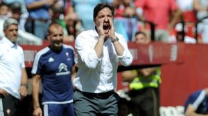 Berizzo, técnico del Celta, de España.