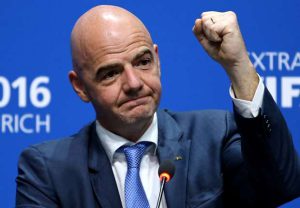 Gianni Infantino, presidente de la FIFA.