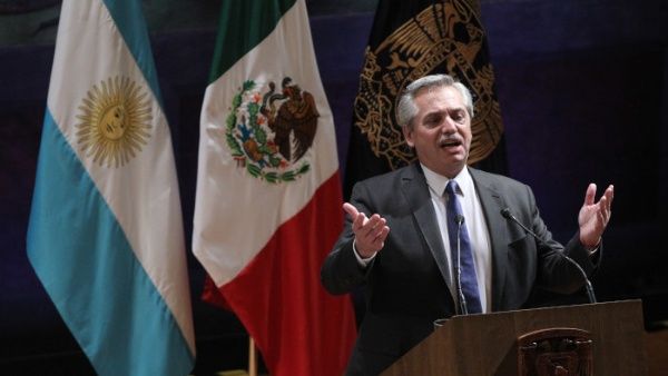 El presidente electo realizo una conferencia en México