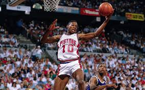 Dennis Rodman en los pistons