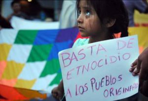 Reclamos, comunidades indígenas