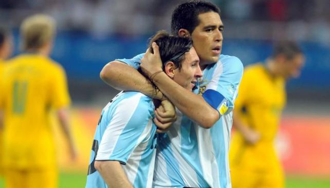 riquelme-messi