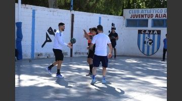 los gladiadores con los jóvenes.