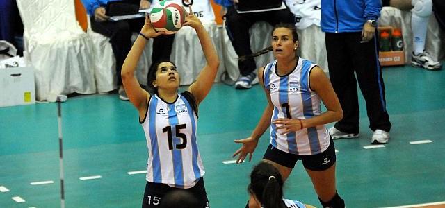 Tatiana con la Selección Argentina