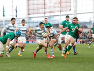 Imagen de la última presentación de Los Pumas - Gentileza UAR prensa