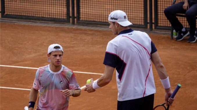 Diego Schwartzman y John Isner