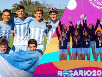 Los Leoncitos y Las Leoncitas, campeones de los Juegos Sudamericanos de la Juventud 2022 (Foto: CAH)