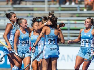 Pese al gol de Majo Granato, las Leonas no pudieron consagrarse (Foto: CAH)