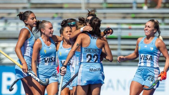 Pese al gol de Majo Granato, las Leonas no pudieron consagrarse (Foto: CAH)