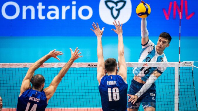 Week 1 para Argentina en la VNL