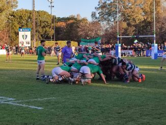 Partido duro entre San Martín y Hurling