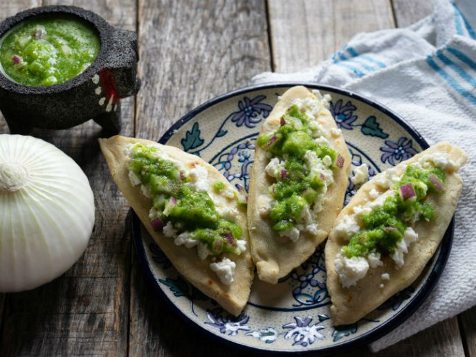 El Tacloyo, comida típica callejera de México.