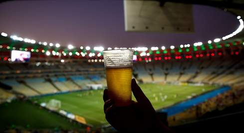 Cerveza en los estadios