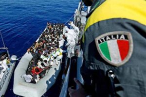 Migración en Italia 