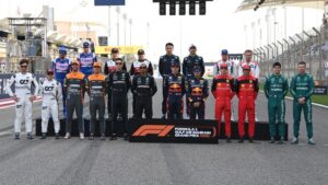 Alineacion F1 de 2022