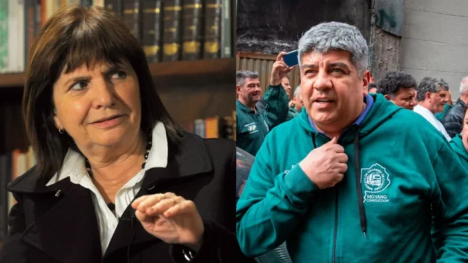 Bullrich, Moyano y un fuerte cruce de declaraciones.