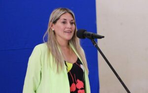 Andrea Centurión, la ministra de Educación de Catamarca.(Foto: elAconquija)