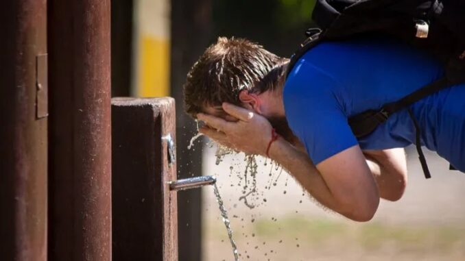 La tremenda ola de calor en Argentina (Foto: TN)