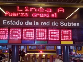 Medidas de fuerza en el Subte