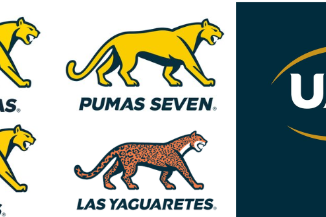 Logos de la Unión Argentina de Rugby, Pumas, Pumas Seven, Pumitas y Yaguareté.