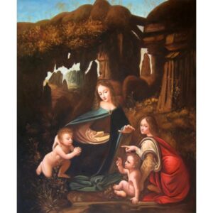 La Virgen de las Rocas, da Vinci