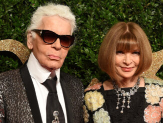 Karl Lagerfeld y Anna Wintour