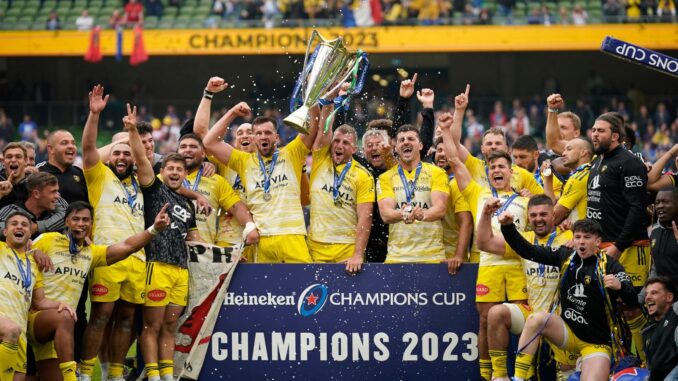 La Rochelle campeón de la Heineken Champions Cup 2023