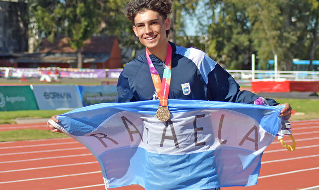 Tomás Mondino: el joven récordman argentino y que ilusiona a todo el mundo del atletismo