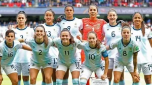 Las jugadoras con la mente en el Mundial.