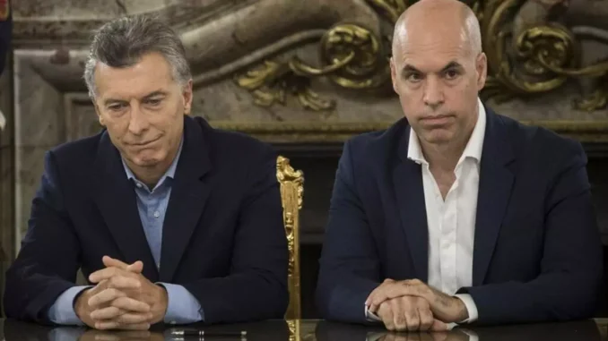 Macri y Larreta. (Foto NA)