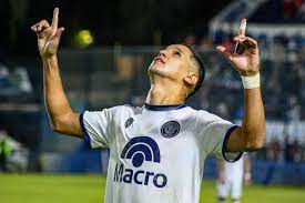 Alex Arce, el goleador de la Primera Nacional.