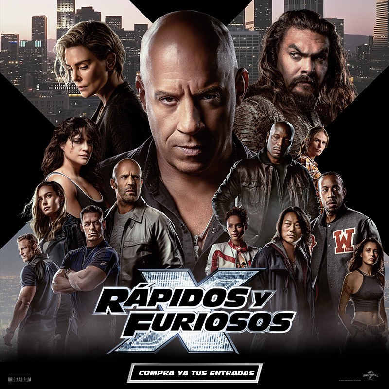 “Rapidos y furiosos 10” Fast X Pirámide Invertida