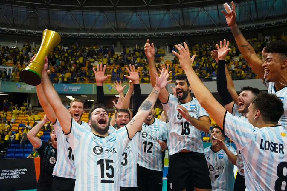 Argentina voley sudamericano