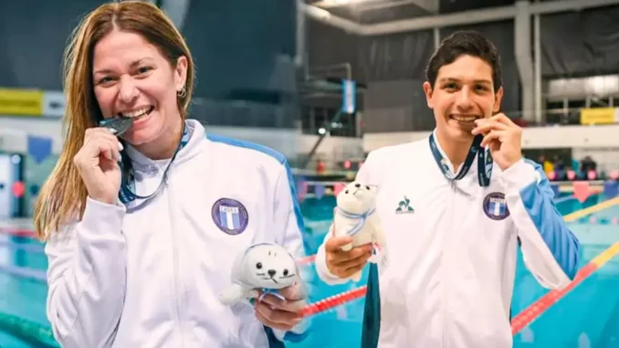 Diana Valentini y Emanuel Llanos obtuvieron medallas para Argentina