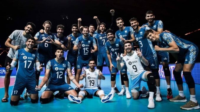 Argentina voley preolimpico