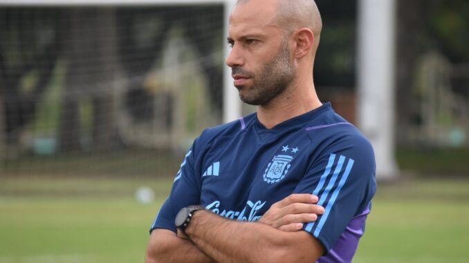 Javier Mascherano (DT de la selección Argentina sub-23)