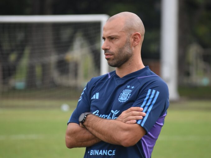 Javier Mascherano (DT de la selección Argentina sub-23)