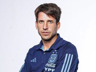 Diego Placente, entrenador de la selección Argentina Sub-17