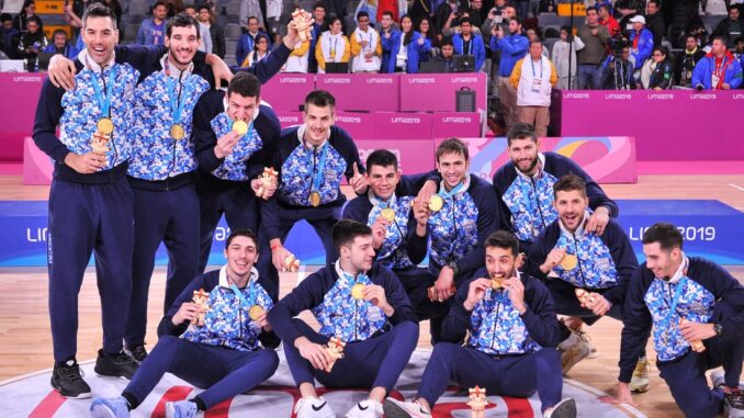 El equipo argentino campeón del último oro panamericano en básquet