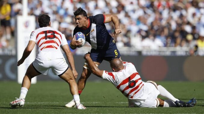 La última acción de Matera en el mundial.