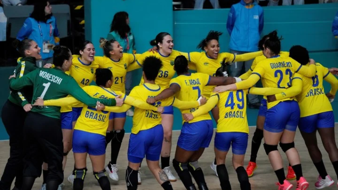 Brasil medalla de oro handball vs Garra