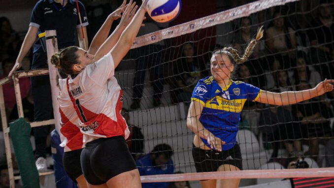 river-boca Voley