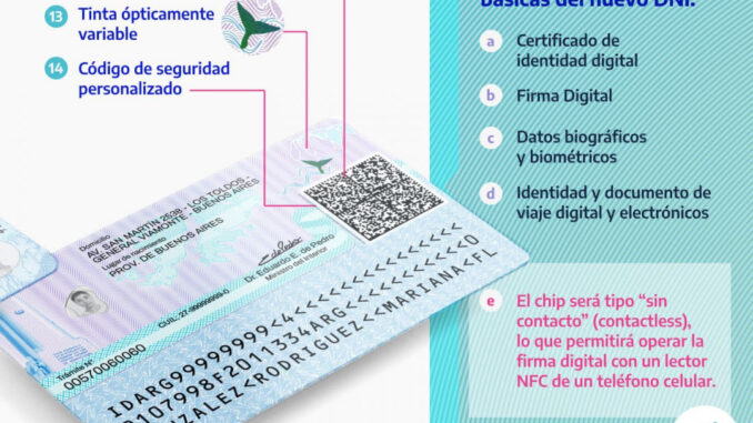 El nuevo DNI viene con un chip.