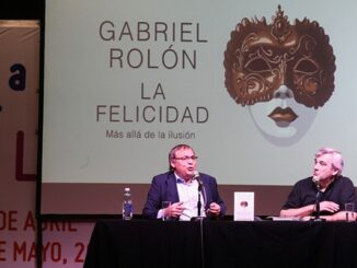 Gabriel Rolón en la Feria del Libro.