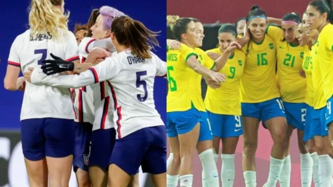 Estados Unidos y Brasil, una final con historia.