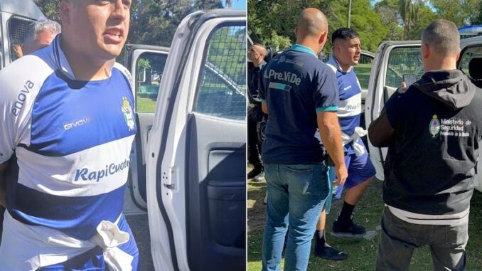 Detienen a un barra de Gimnasia por amenazar armado a trabajadores