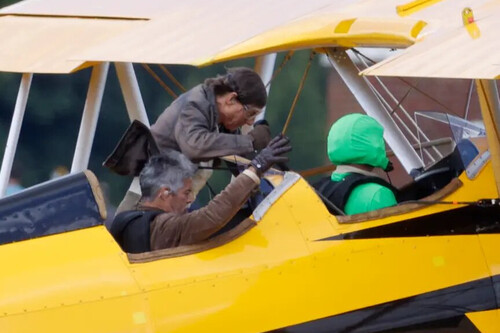 Escena de riesgo de Tom Cruise (Ethan Hunt)