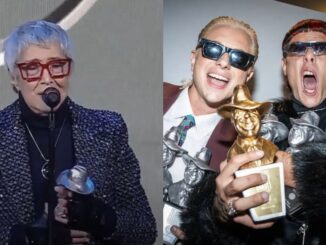Dos de los grandes protagonistas de la noche, ya sea por su discurso contundente o por ser los mas ganadores.