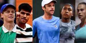 finalistas de Roland Garros. Jannik Sinner, Carlos Alcaraz, Horacio Zeballos, Coco Gauff, Aryna Sabalenka