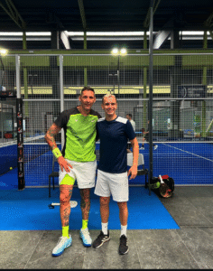 Experiencias de la vida. Jugar al pádel con Materazzi